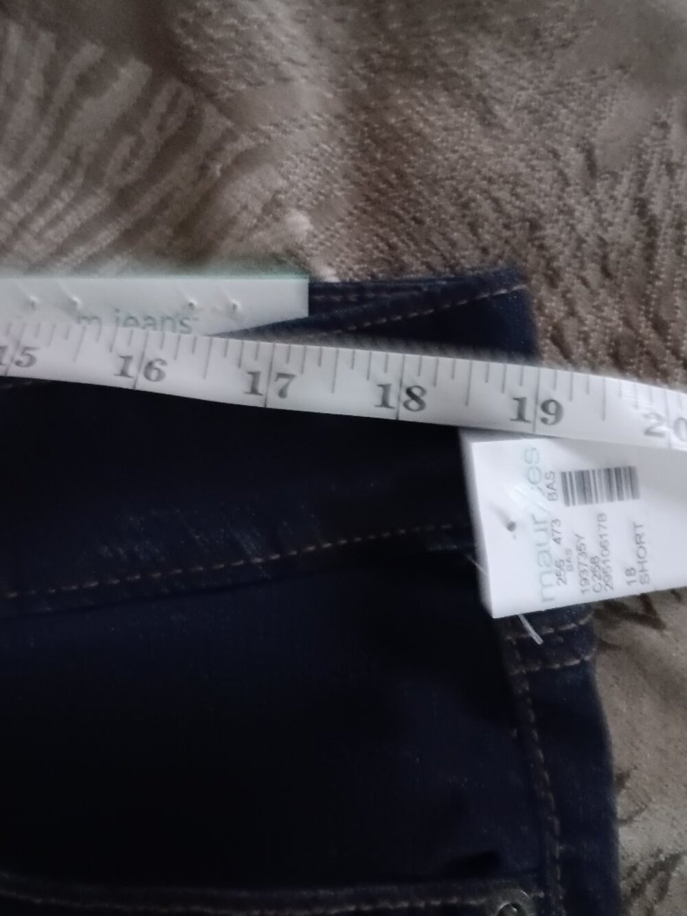 M Jeans by Maurices Blue Denim Size 18 Short NEW! - Picture 11 of 11